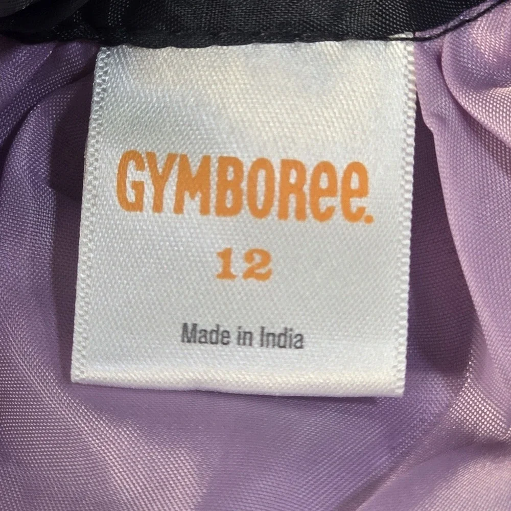 Gymboree Tutu‎ Skirt Girls 12 Purple Floral Whimsigoth Balletcore Layered Tulle